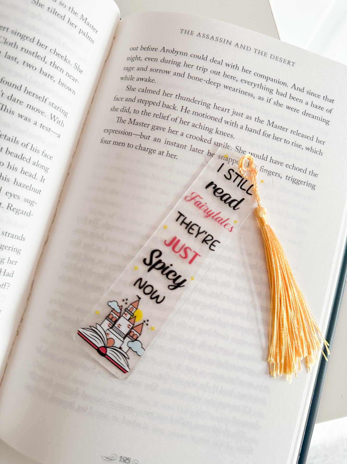 Spicy fairytale bookmark