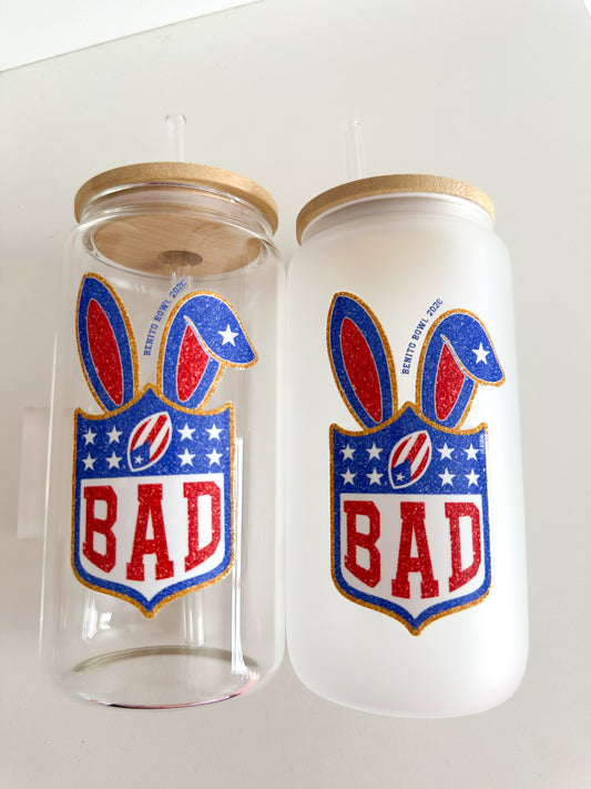 Bad bunny 2026 Super Bowl glass cup only