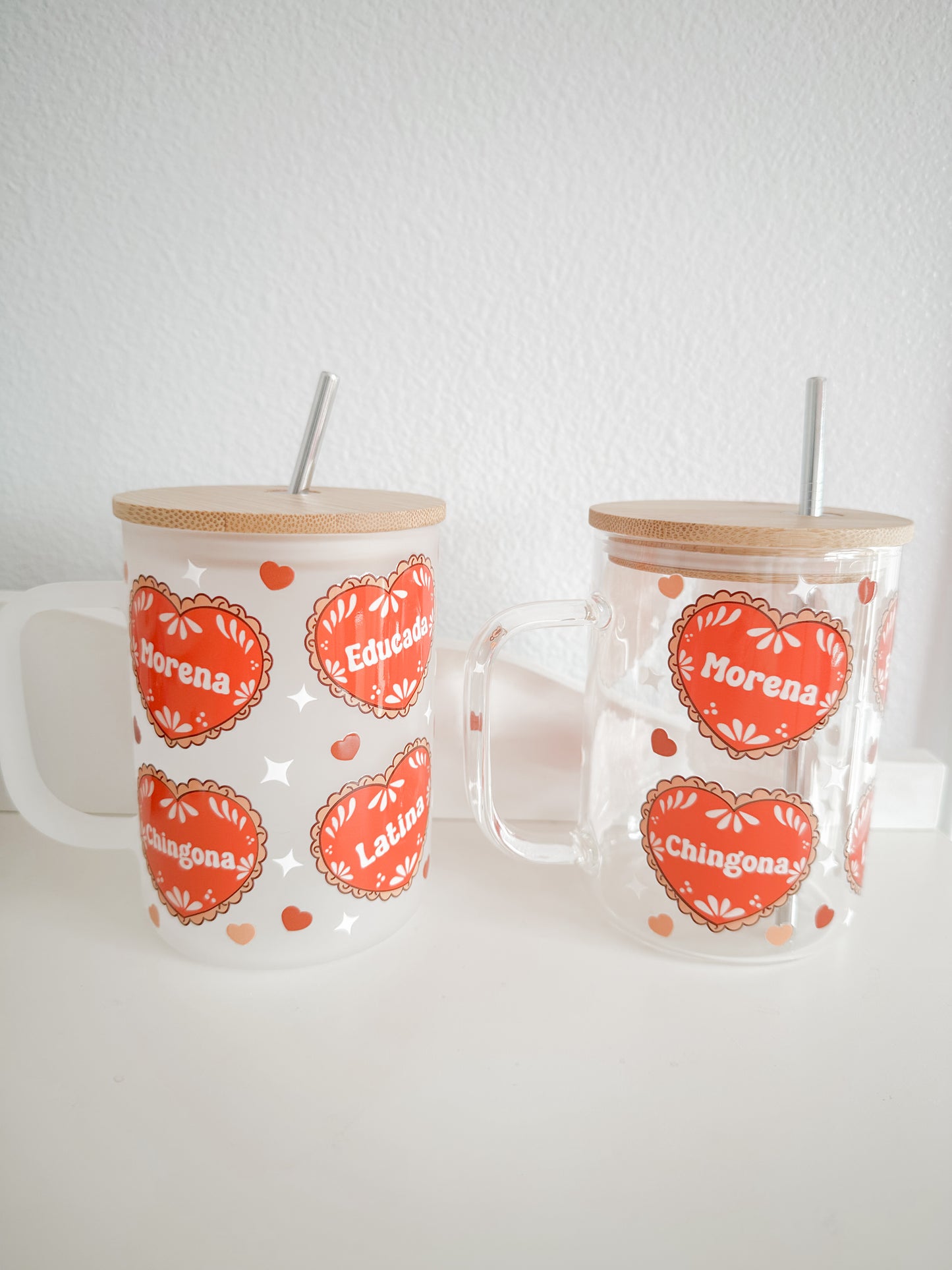 Latina hearts mug