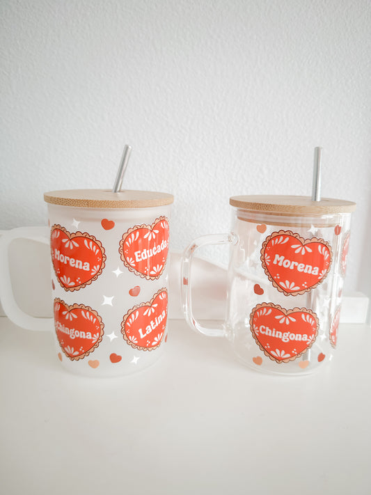 Latina hearts mug