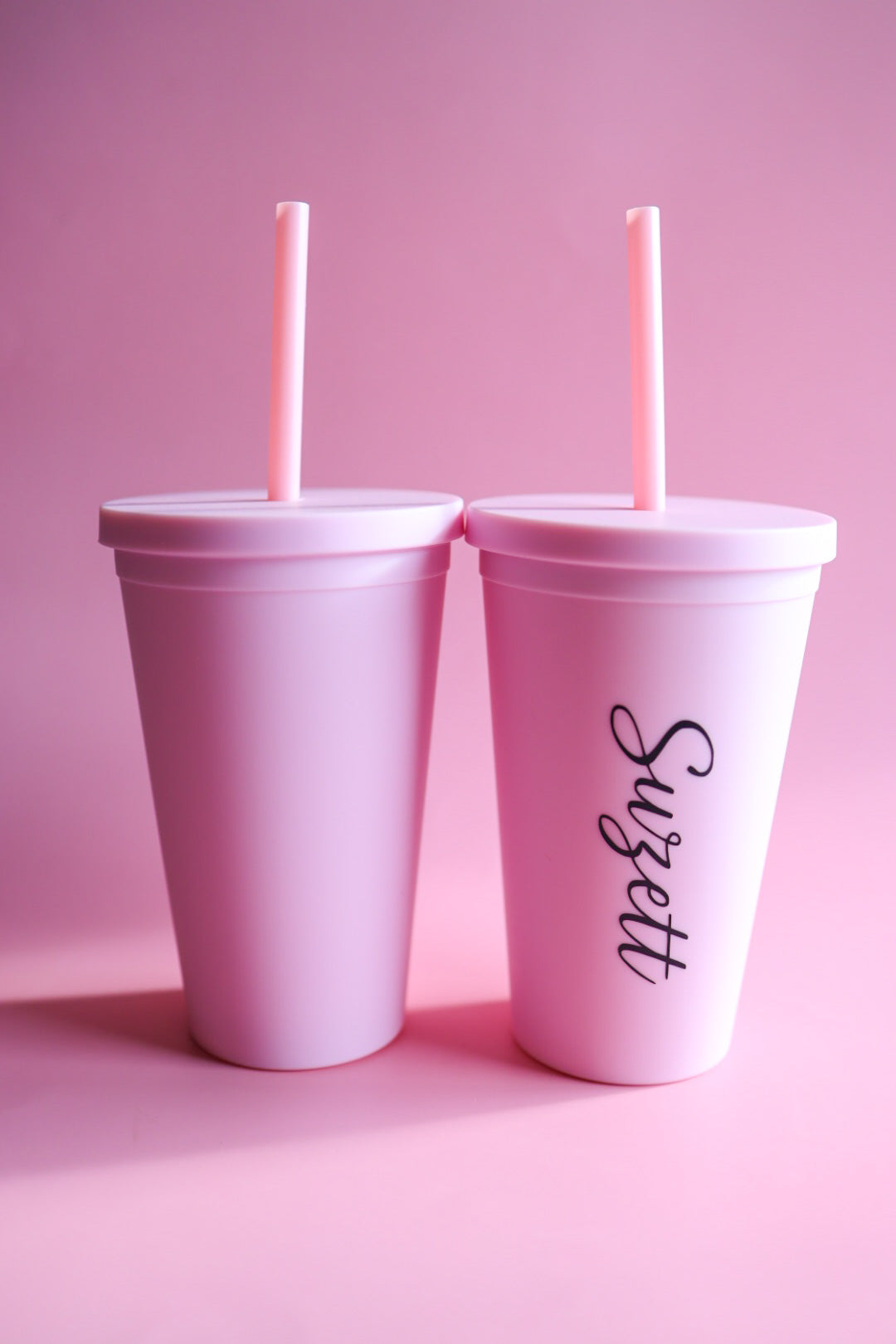 Pastel pink 16oz classic tumbler