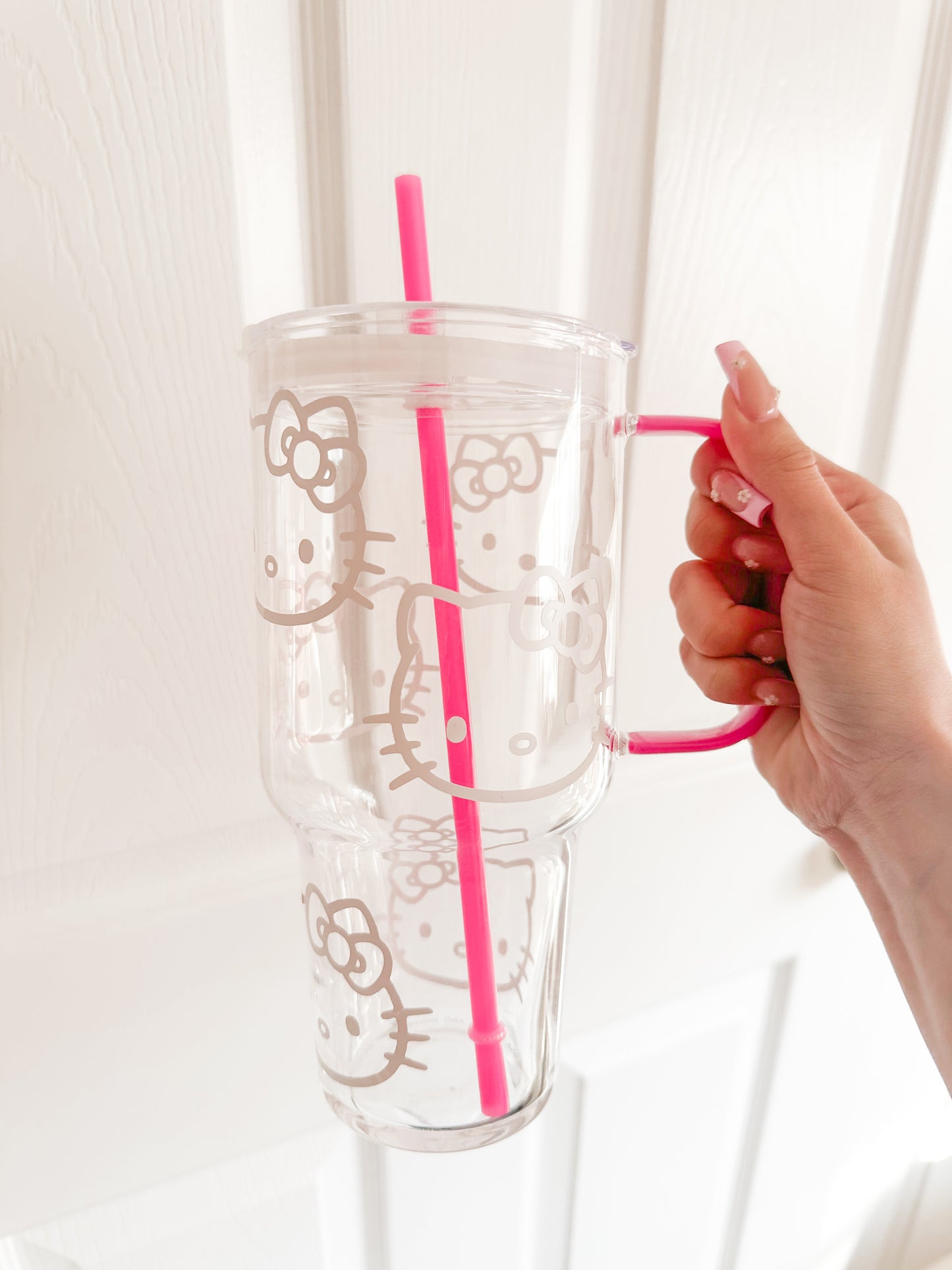 HK glass tumbler mug