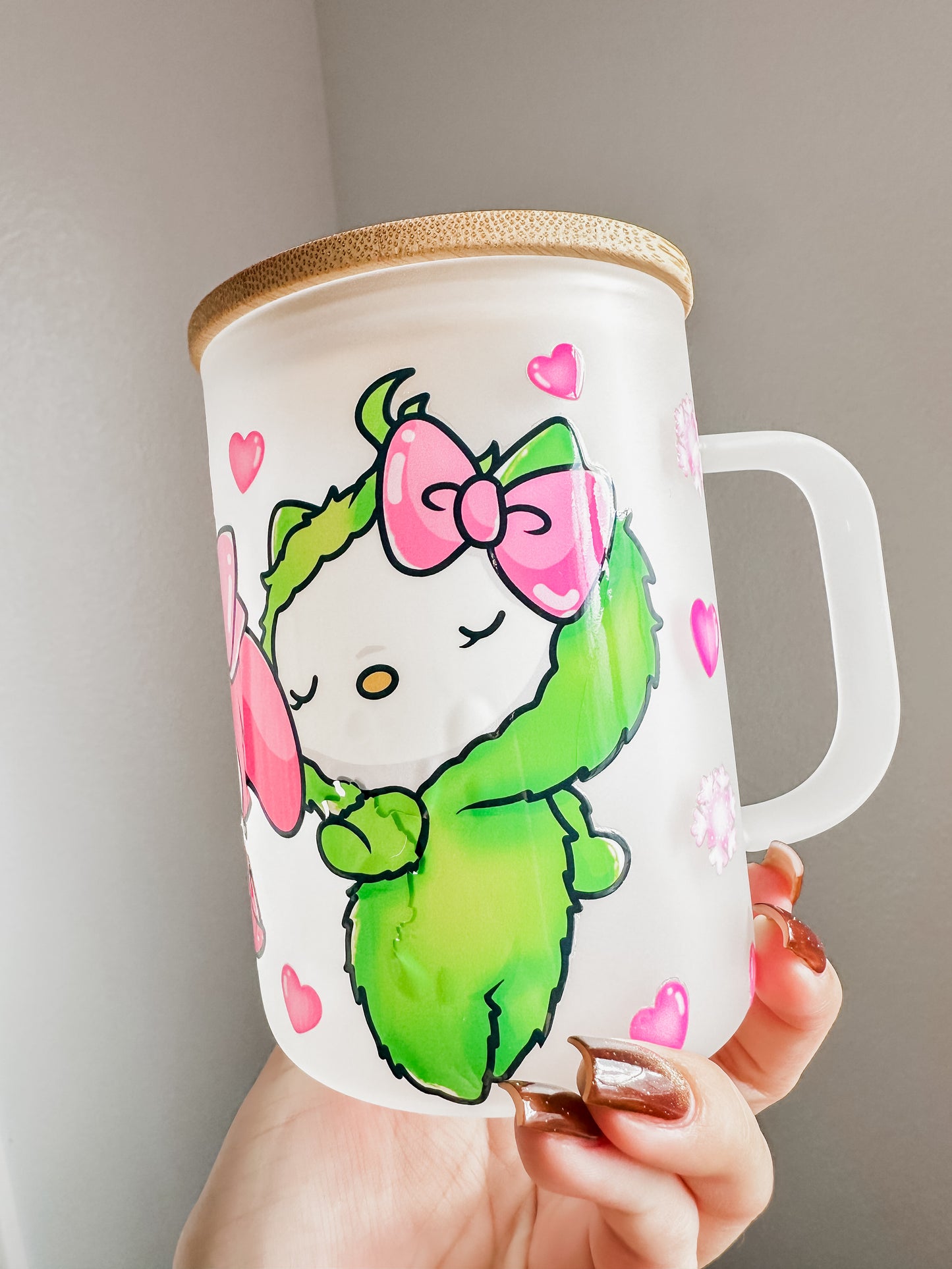 Kawaii grinchmas mug