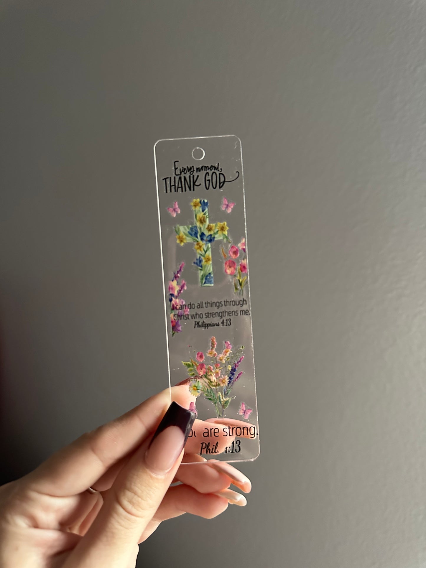 Flawed Bible quotes bookmark