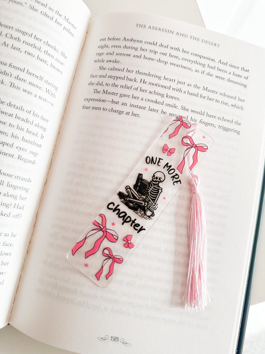 One more chapter bookmark