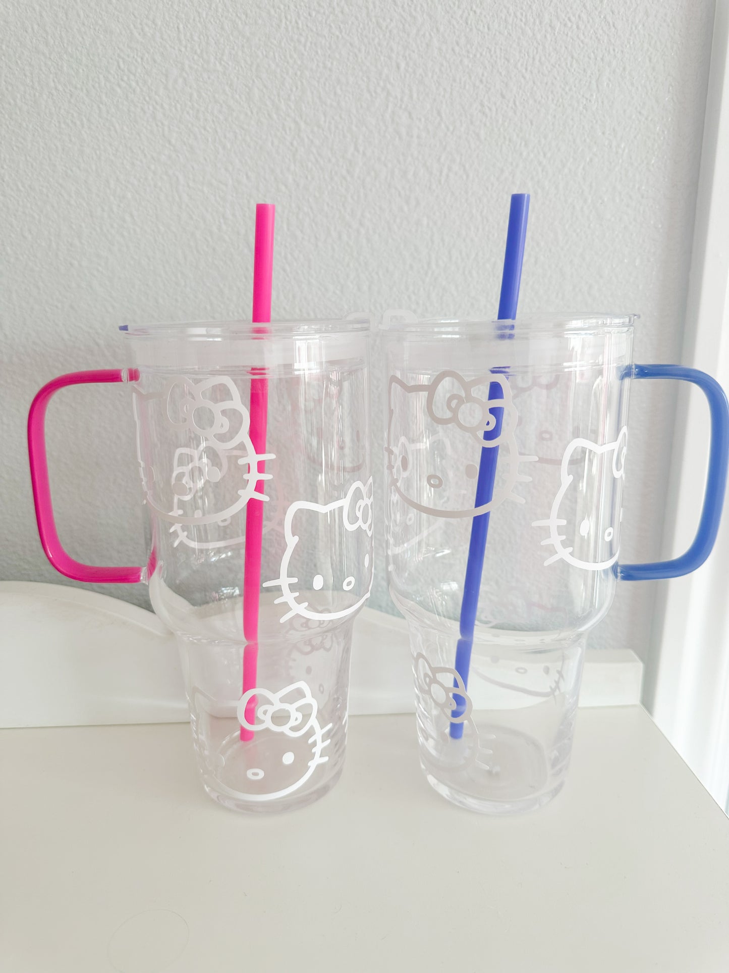 HK glass tumbler mug