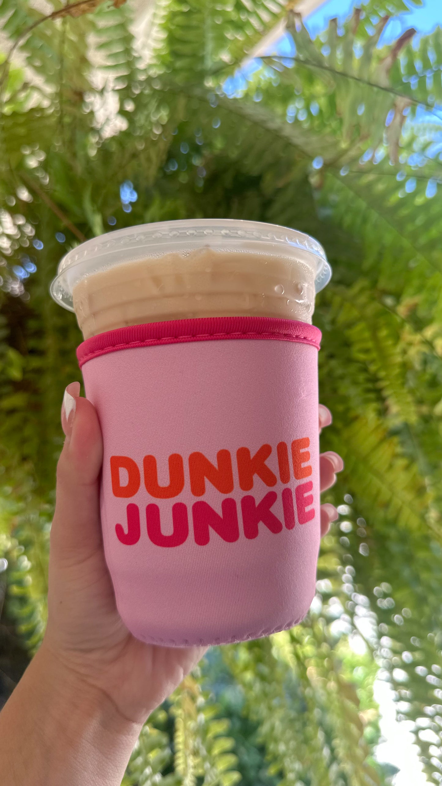 Dunkie junkie coffee sleeve