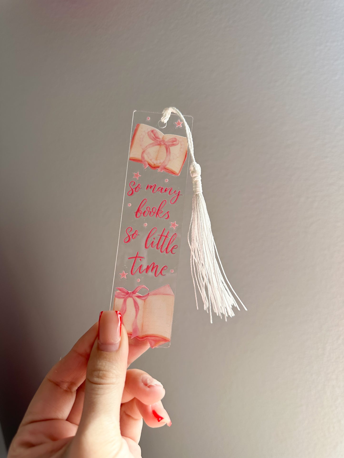 So many books so little time bookmark