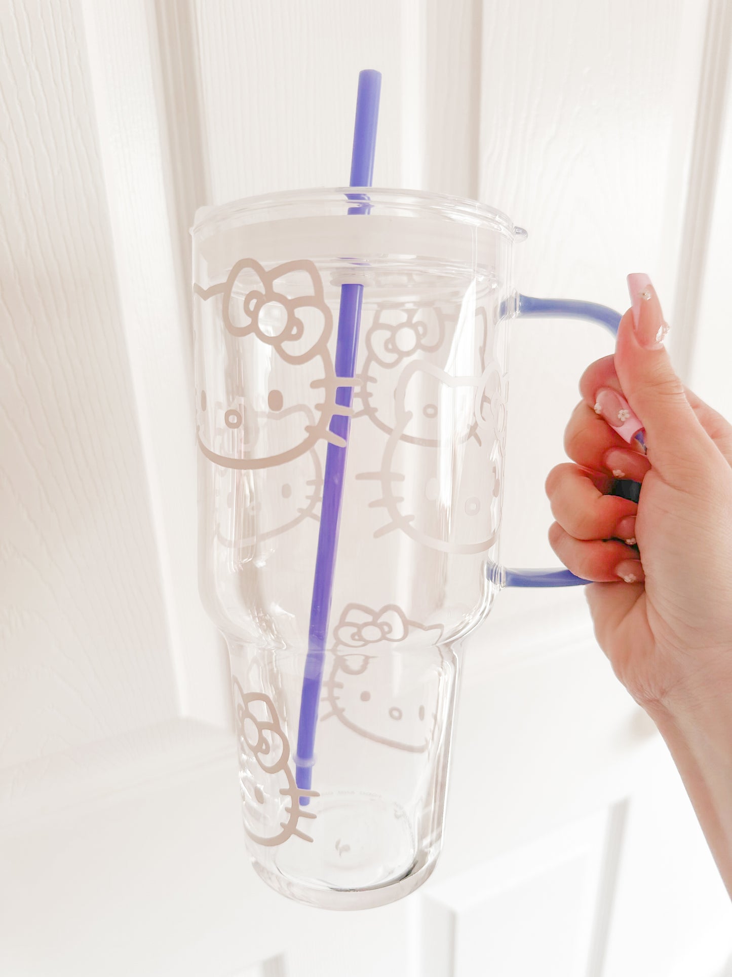 HK glass tumbler mug