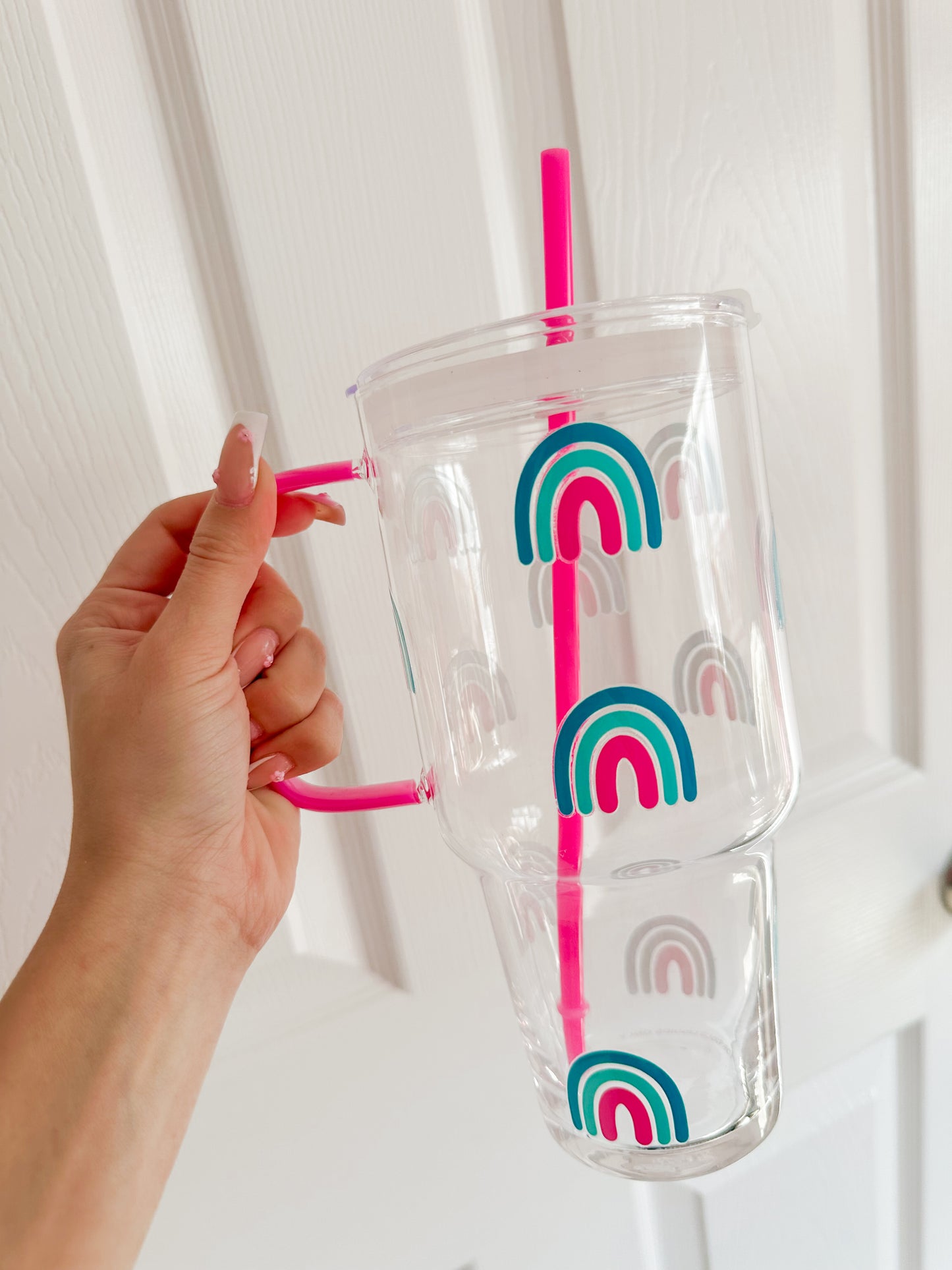 Mental health matters glass tumbler mug