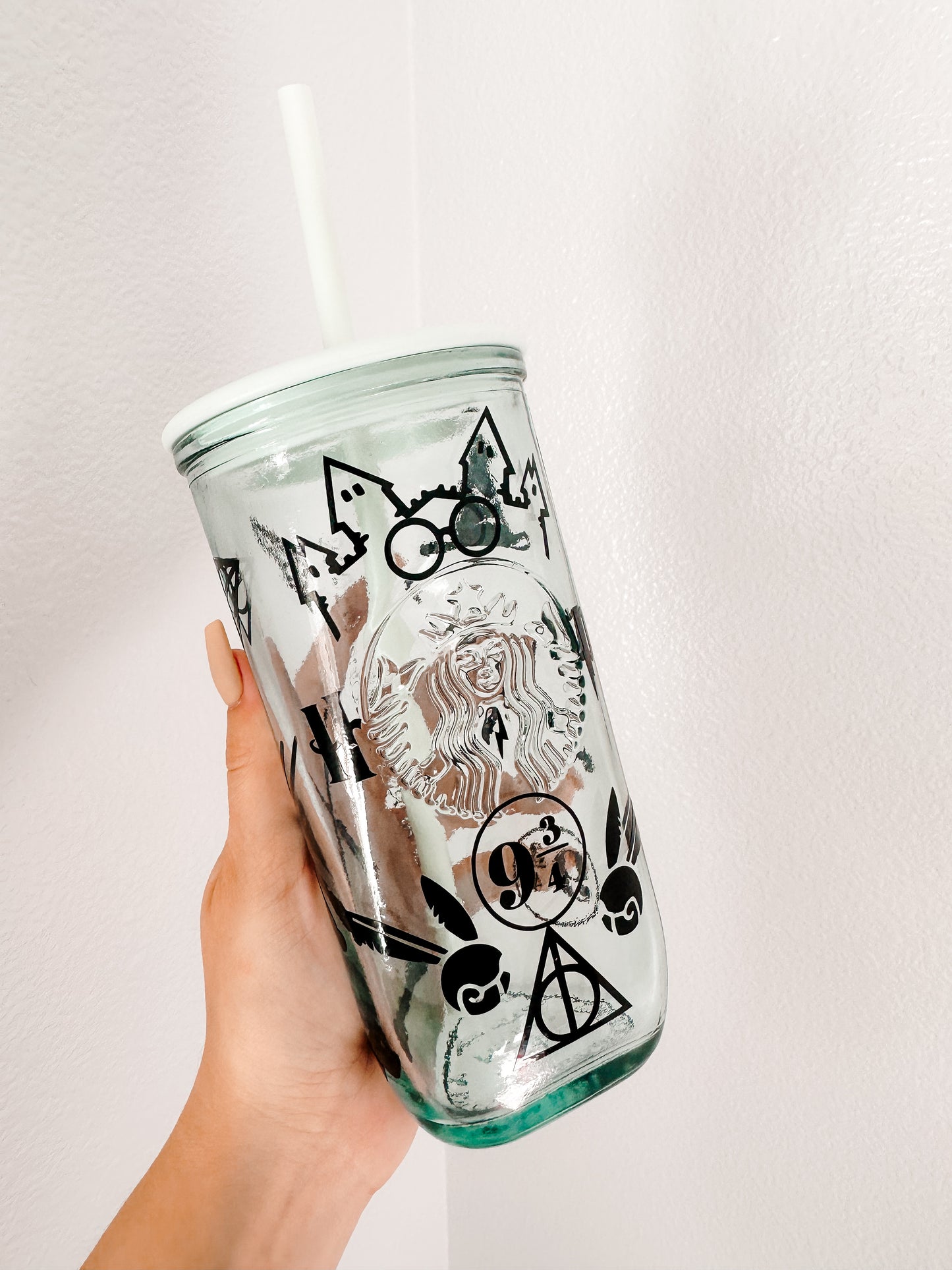 Wizard starbs glass cup