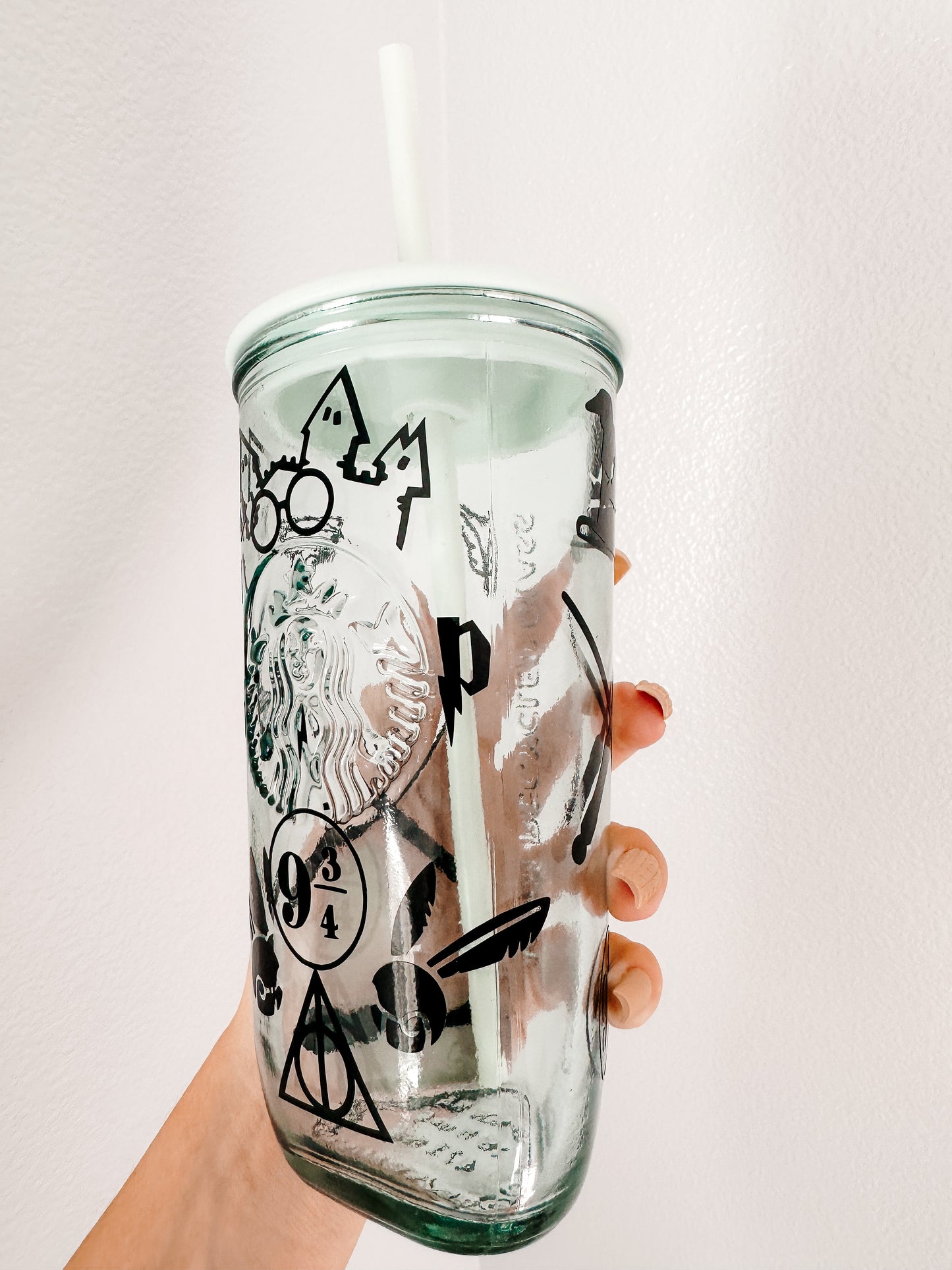 Wizard starbs glass cup