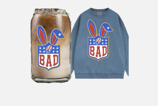 Bad bunny Super Bowl + glassware