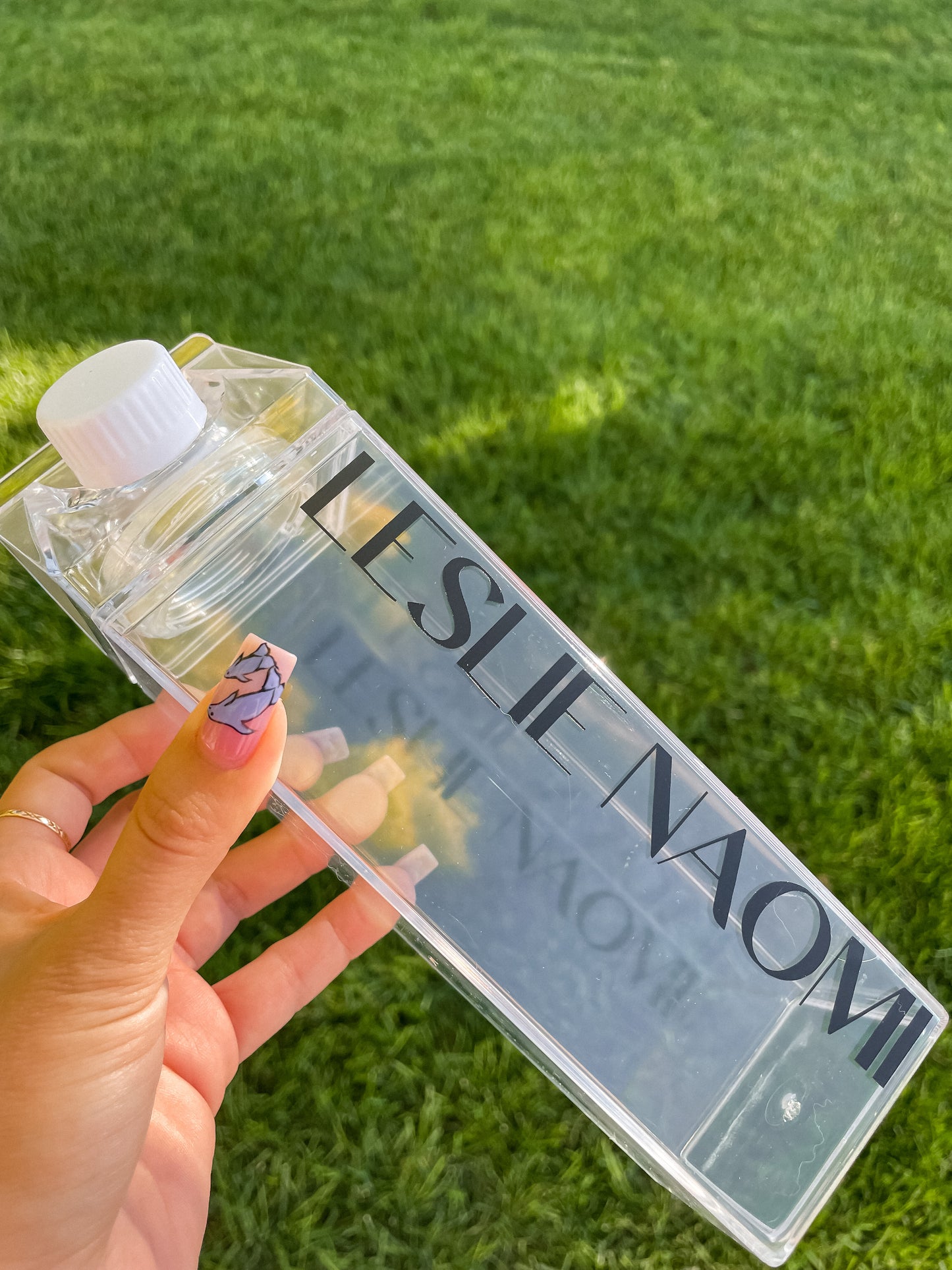Milk carton bottle