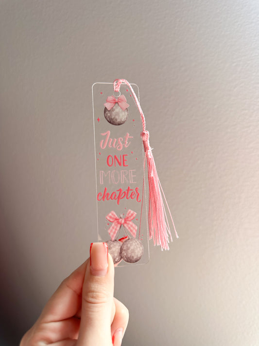 Just one more chapter bookmark