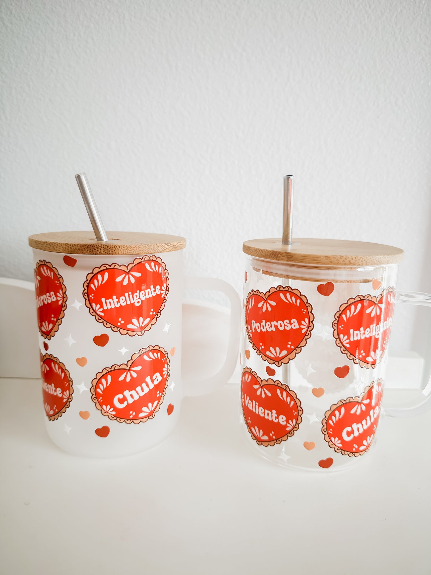 Latina hearts mug