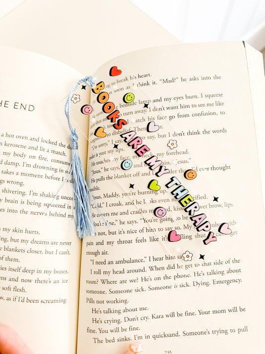 Books are my therapy bookmark