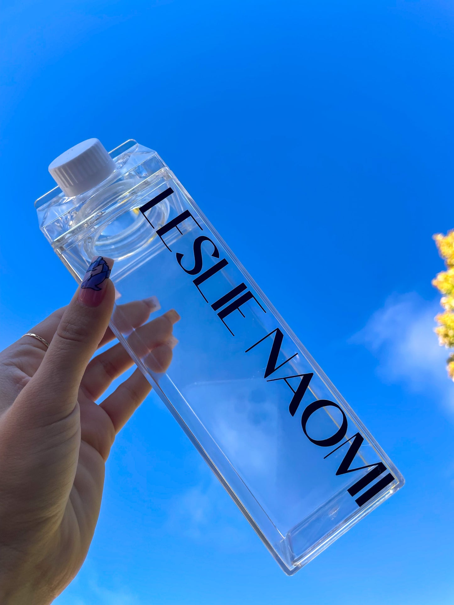 Milk carton bottle