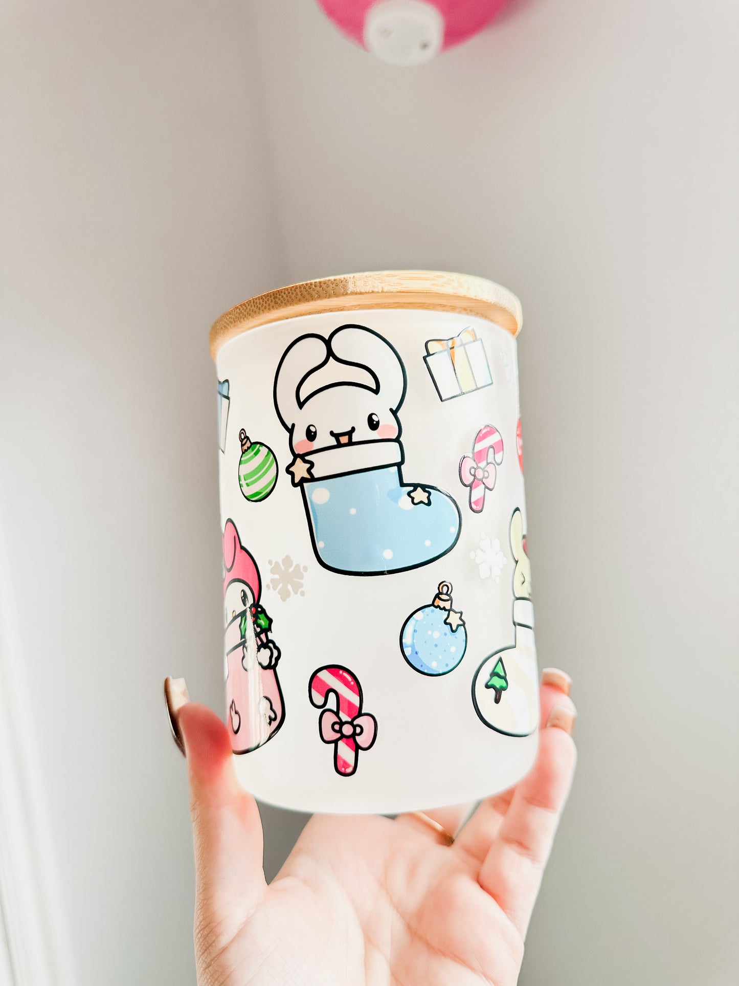 Kawaii stockings mug