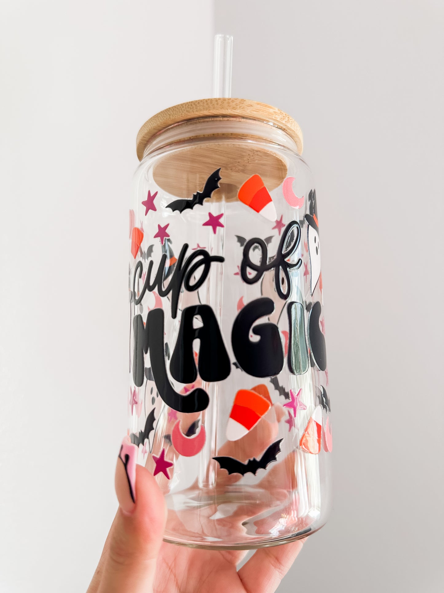 Cup of magic glass cup