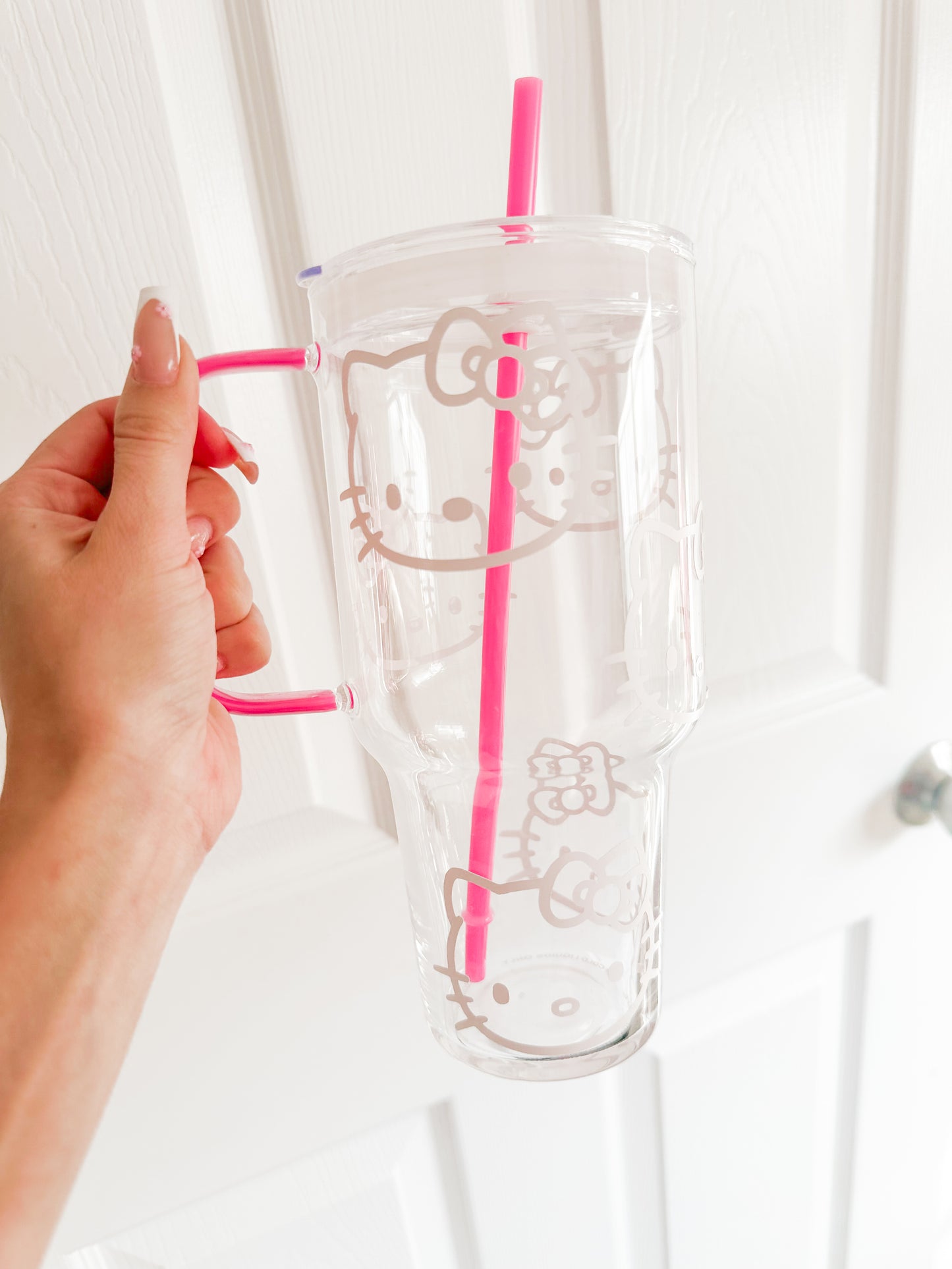HK glass tumbler mug