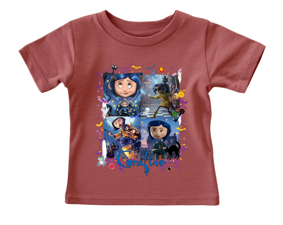 Coraline kids shirt