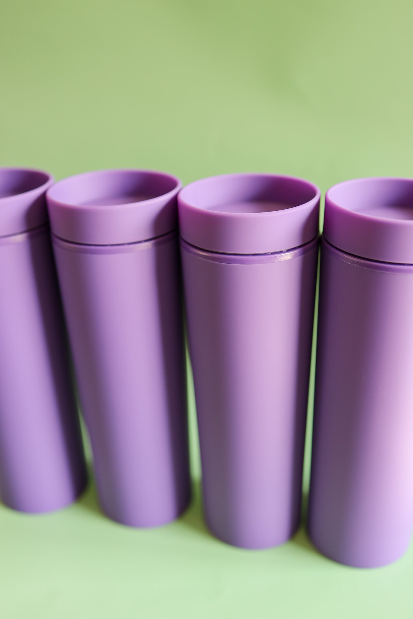 Dark purple skinny tumbler