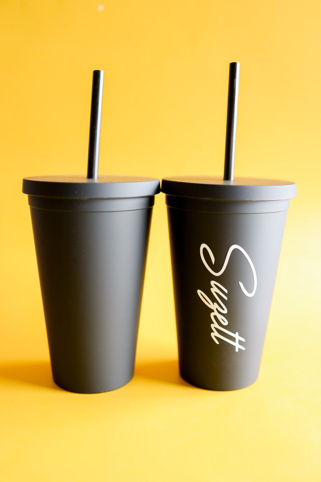 Black 16oz classic tumbler