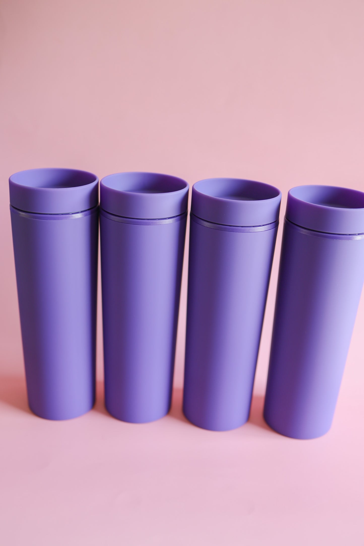 Dark purple skinny tumbler