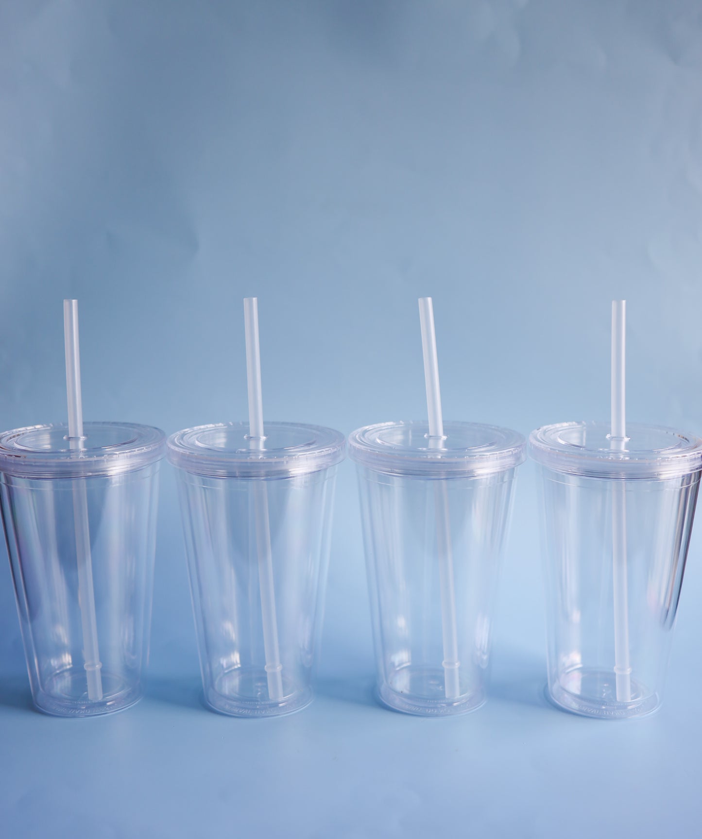 Clear 16 oz tumbler