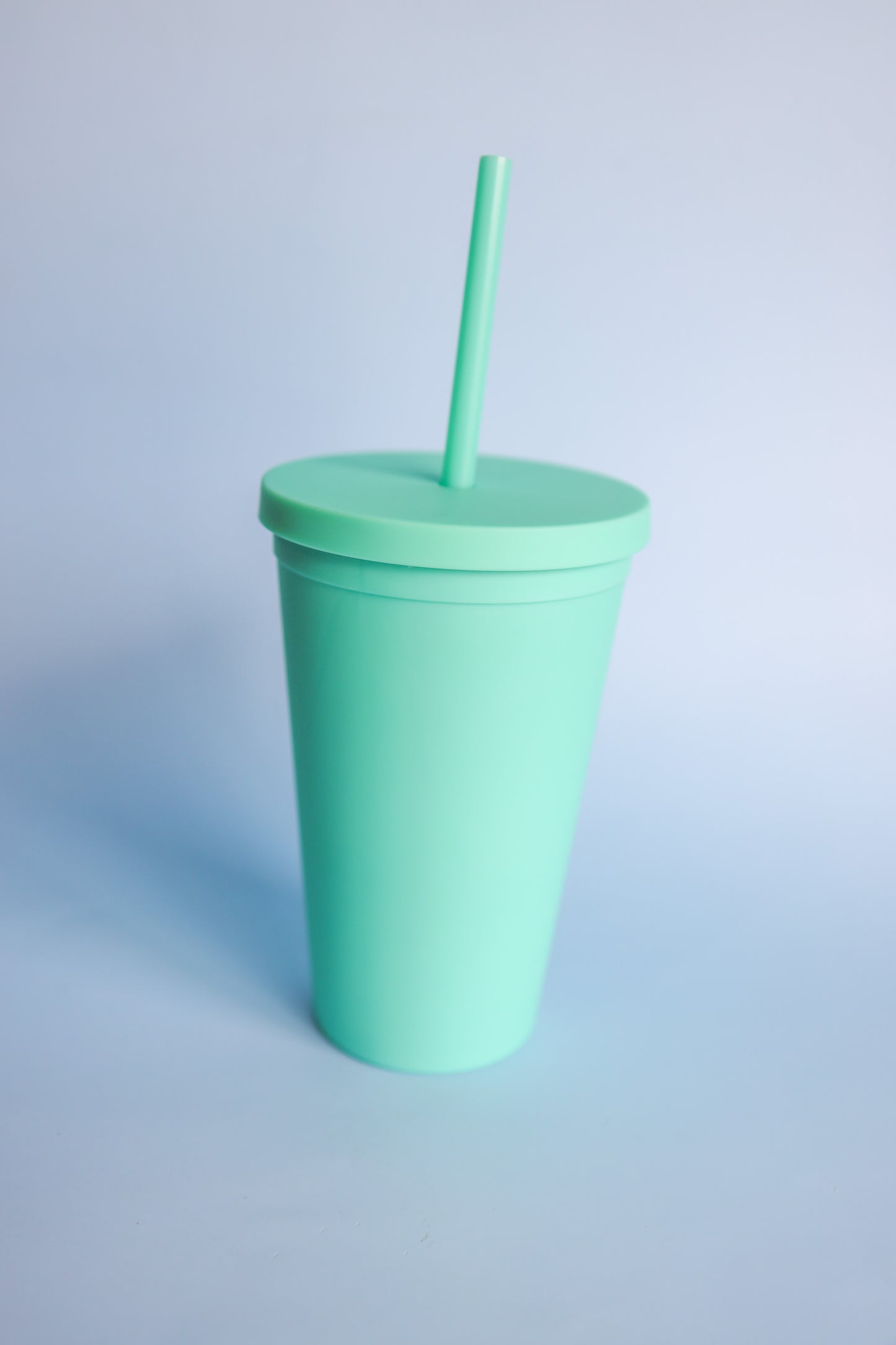 Aqua 16 oz classic tumbler