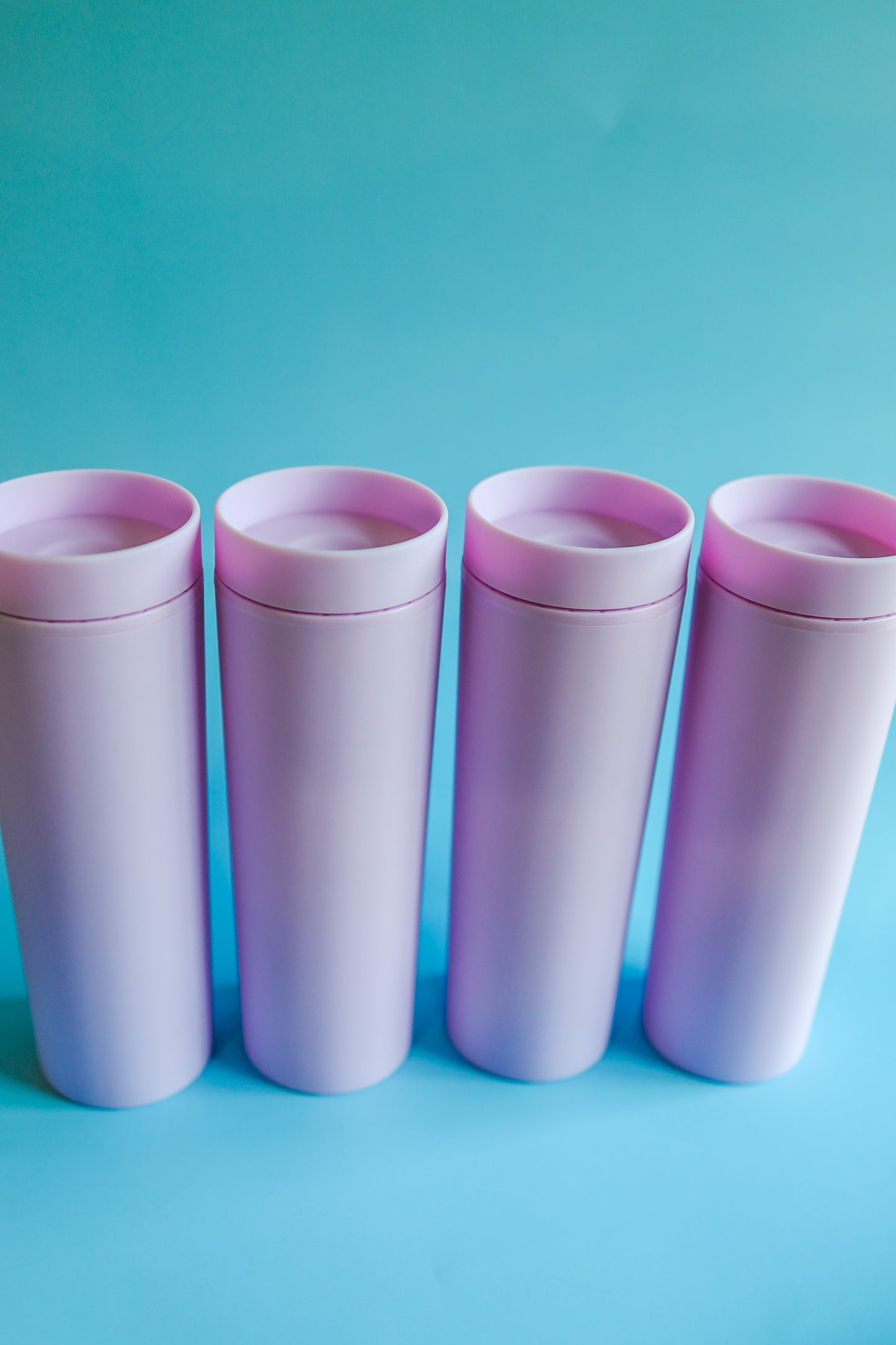 Pastel purple Skinny tumbler