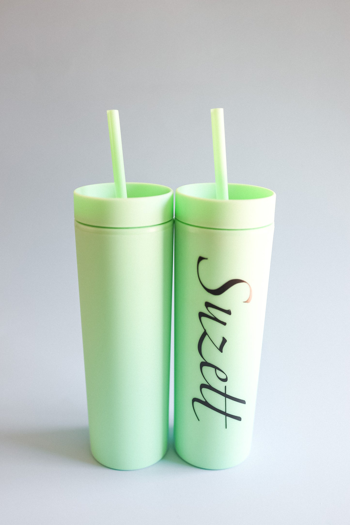 Mint skinny tumbler