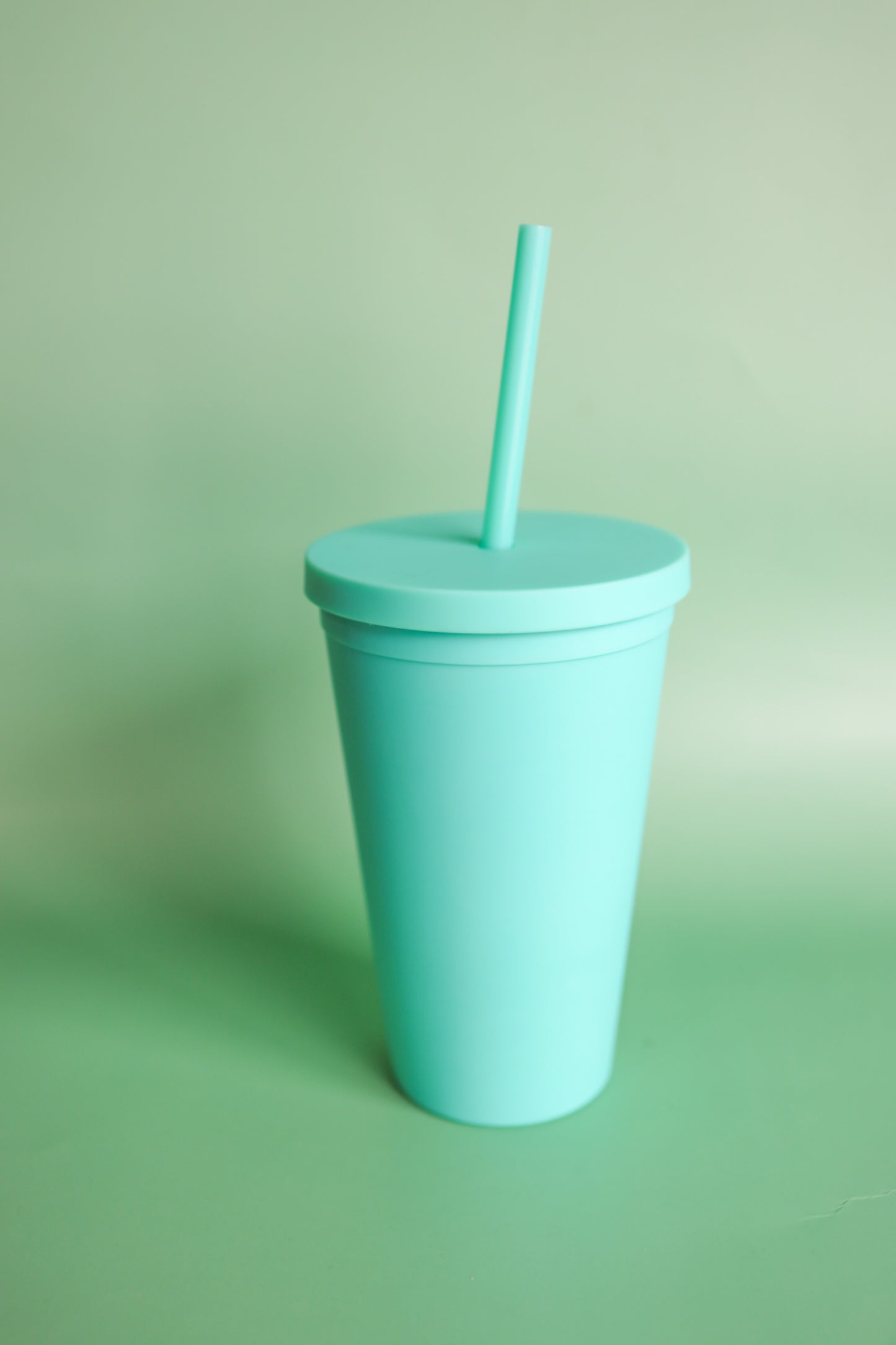 Aqua 16 oz classic tumbler
