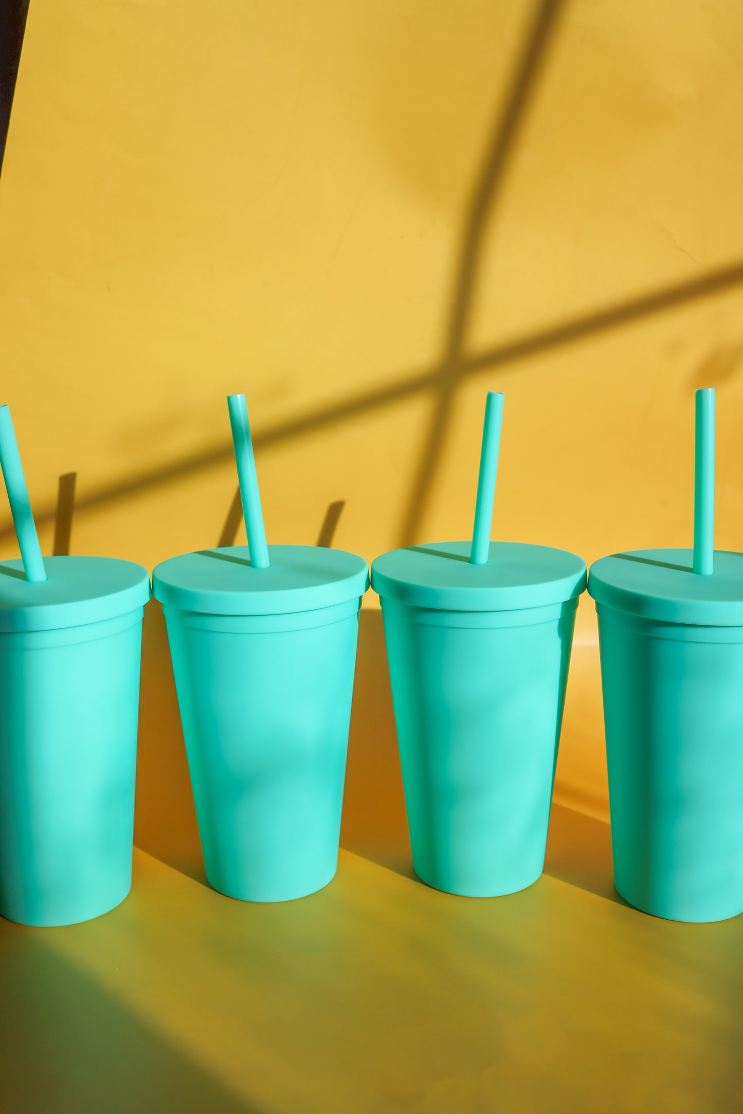 Aqua 16 oz classic tumbler