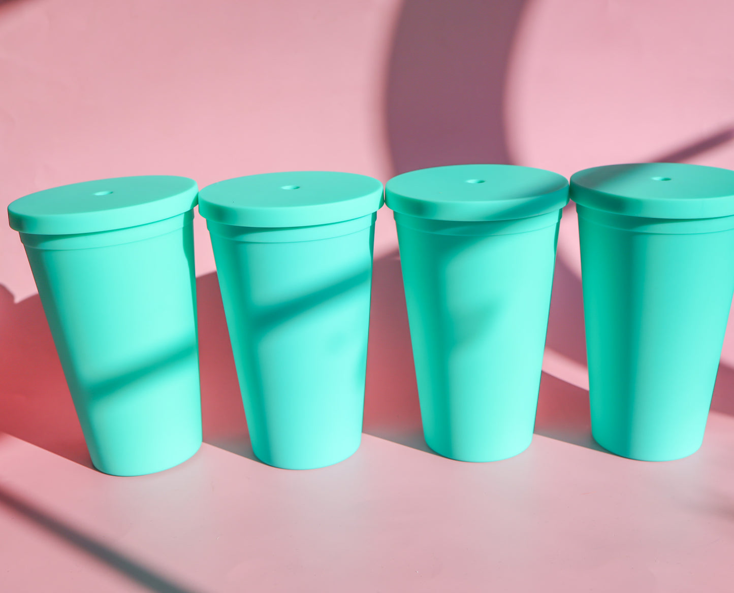 Aqua 16 oz classic tumbler