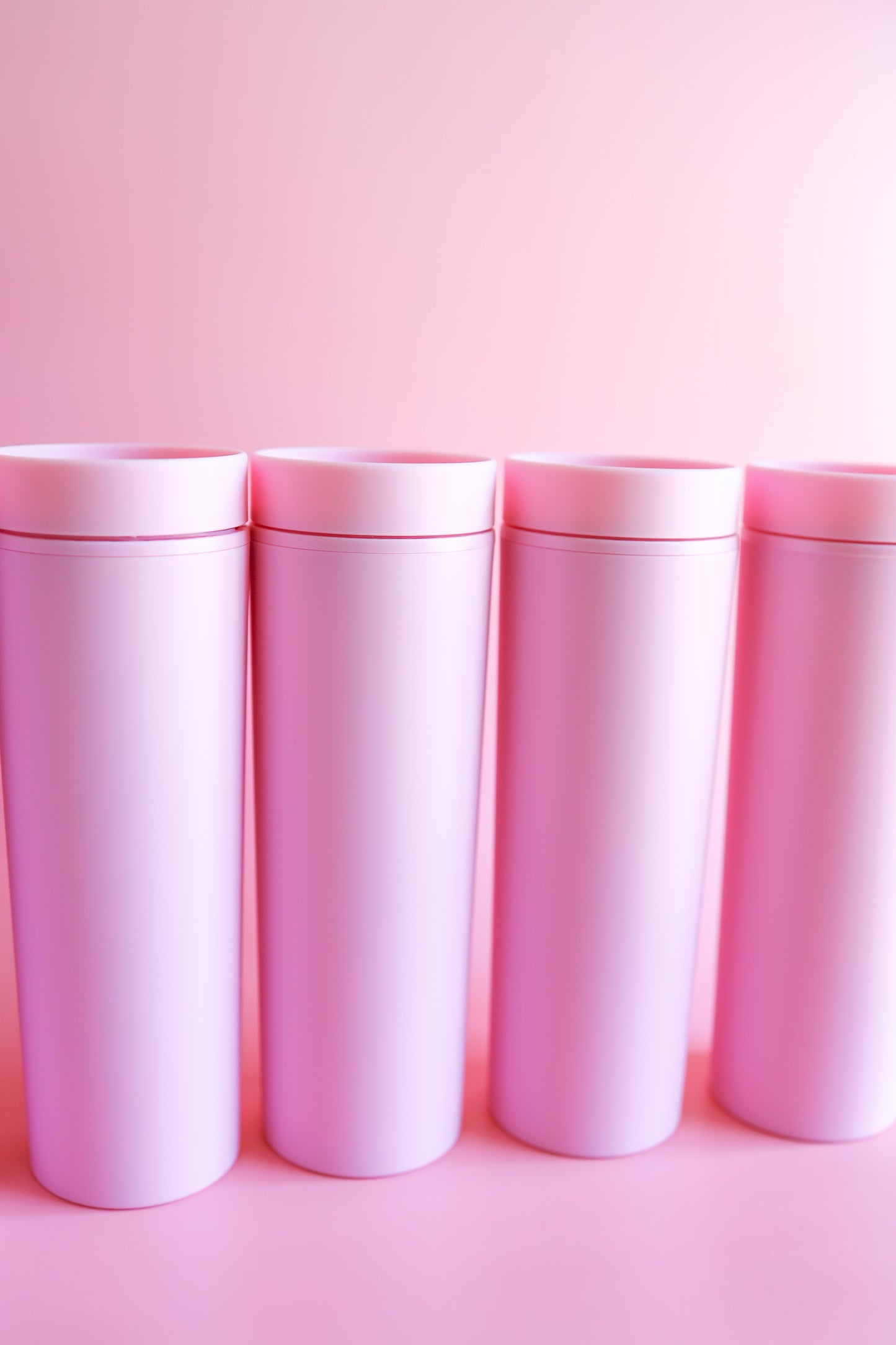 Pastel Pink Skinny tumbler