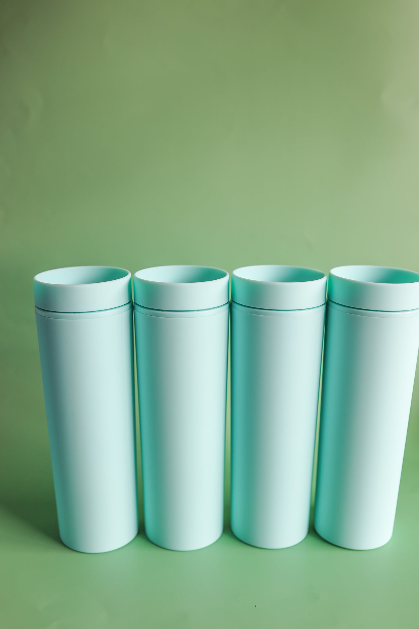 Turquoise skinny Tumbler