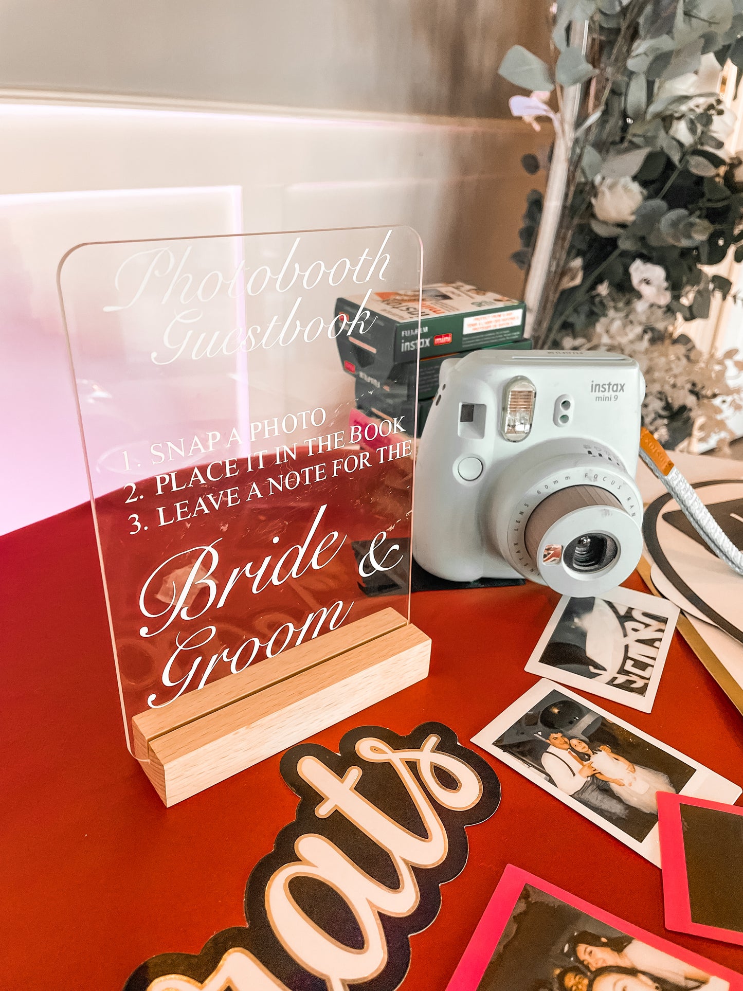 wedding guestbook sign