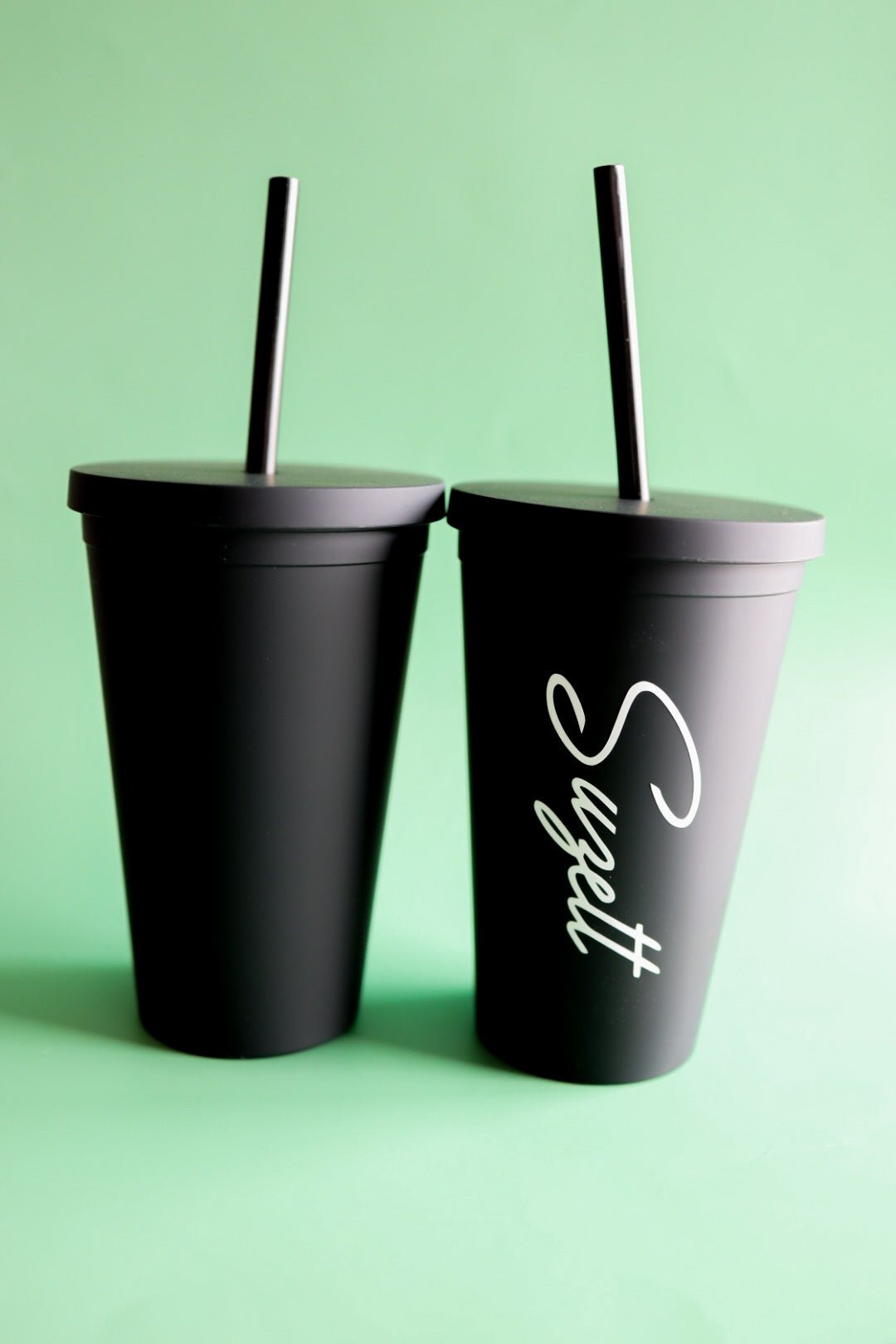 Black 16oz classic tumbler