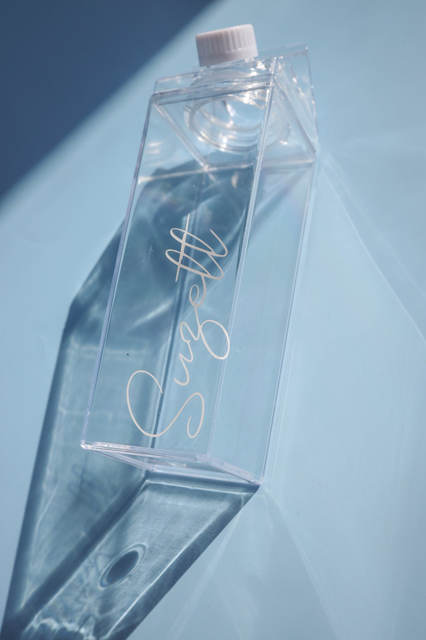 Milk carton bottle