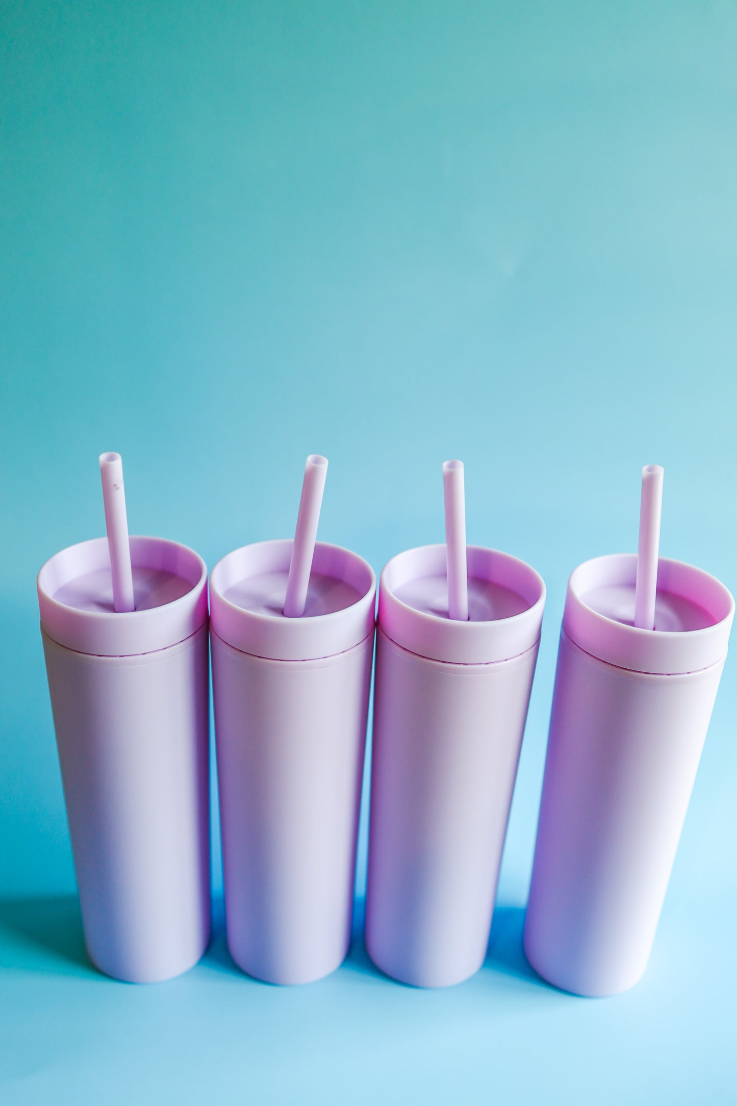 Pastel purple Skinny tumbler