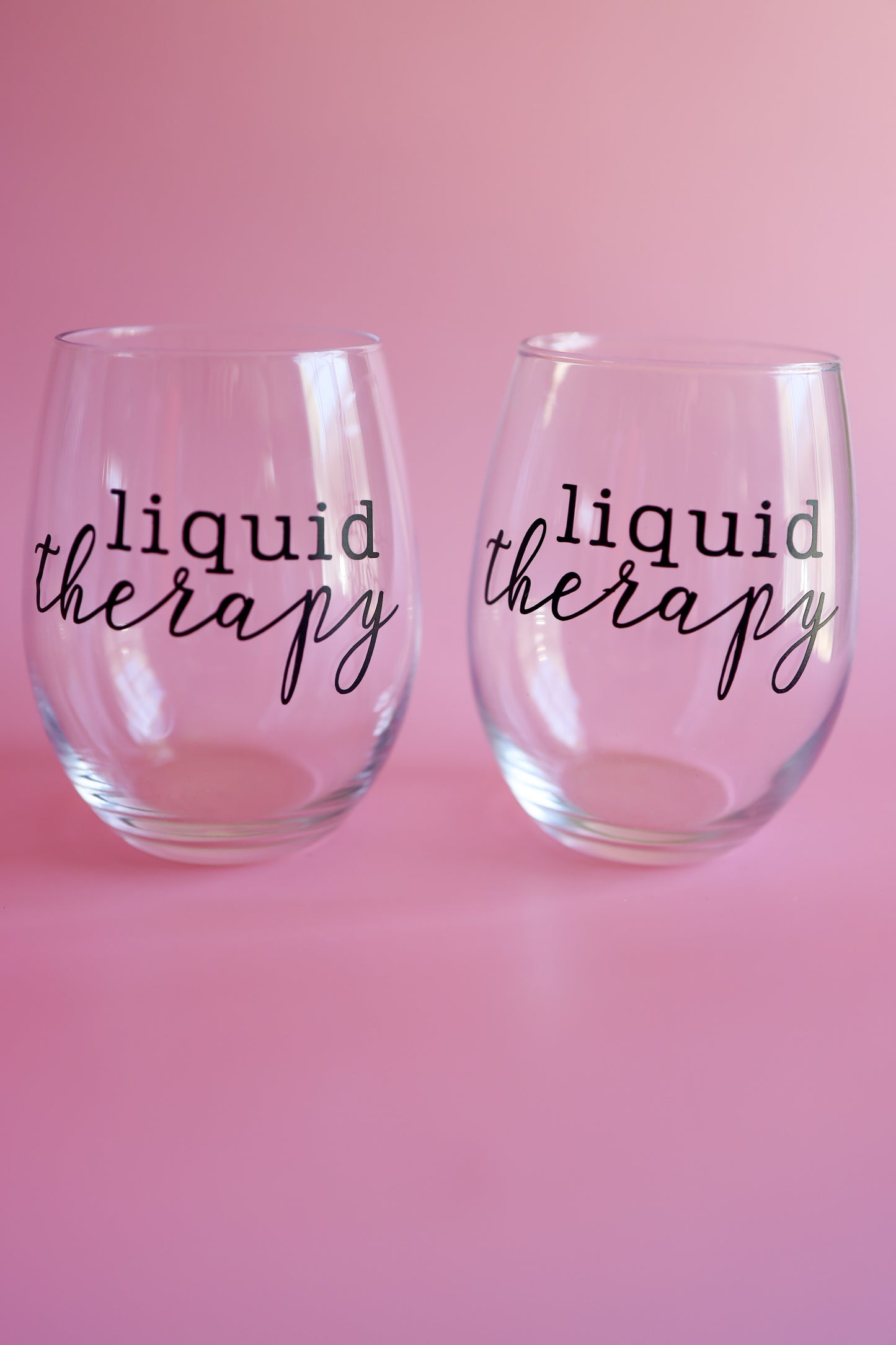 Liquid therapy wine glass cup