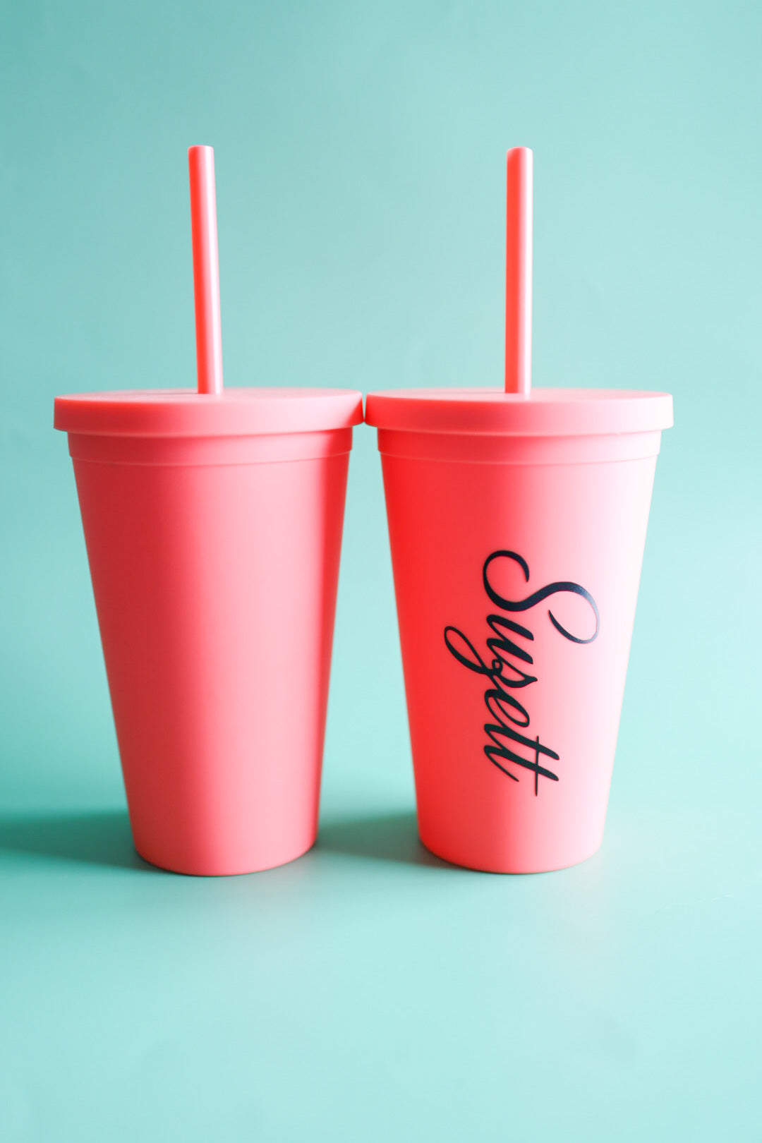 Coral 16 oz classic tumbler