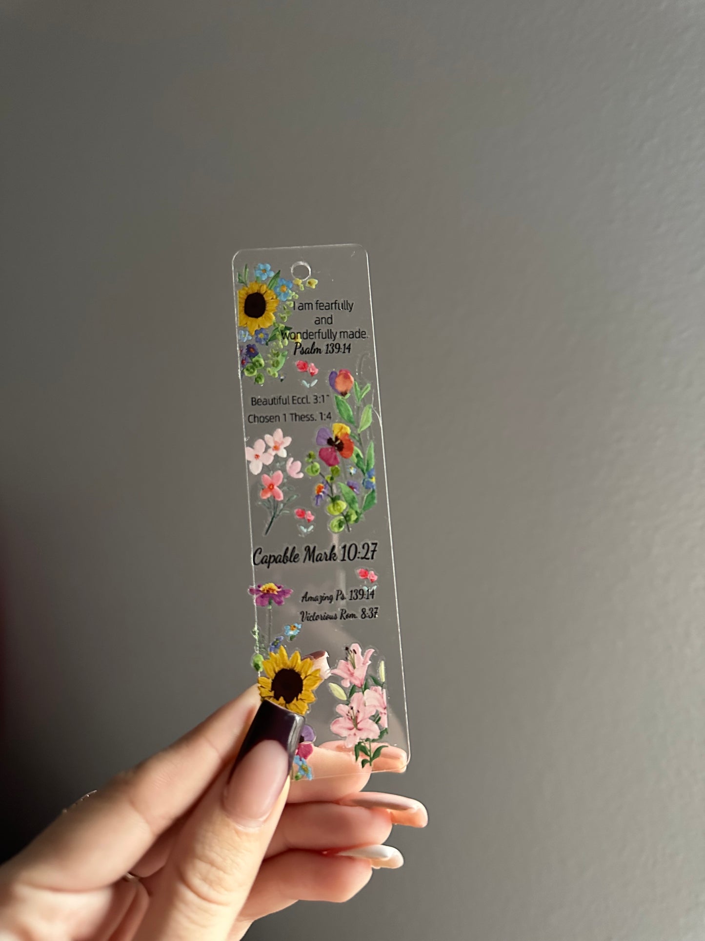 Flawed Bible quotes bookmark