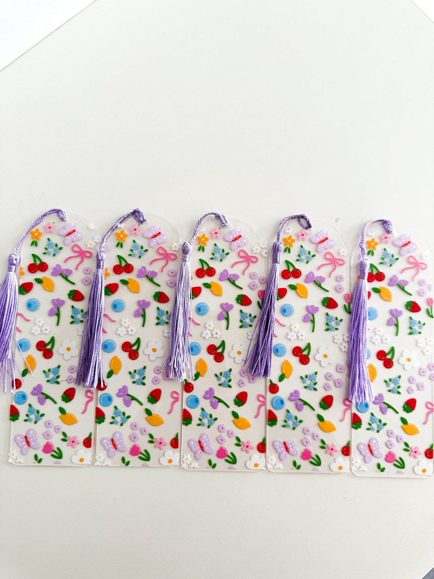 Spring vibes bookmark