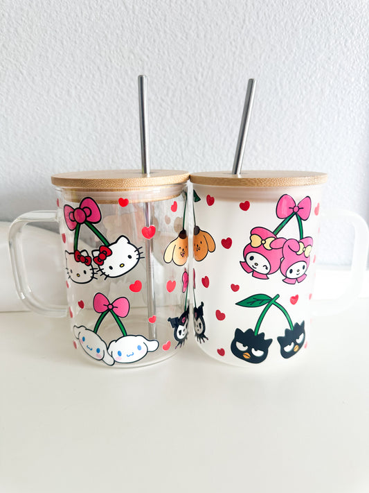 Kawaii friends cherry mug