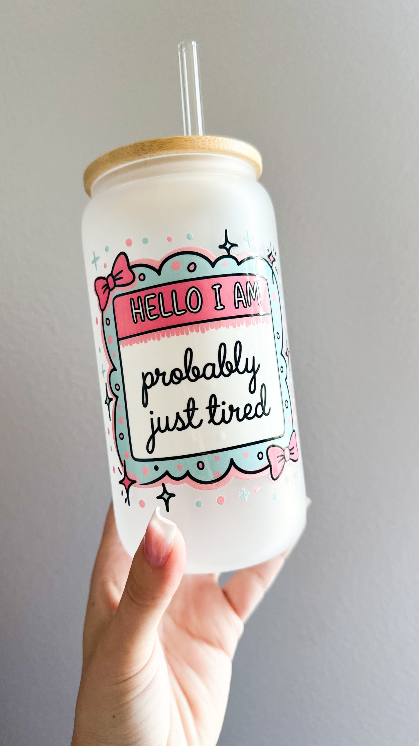 Probably just tired glass cup
