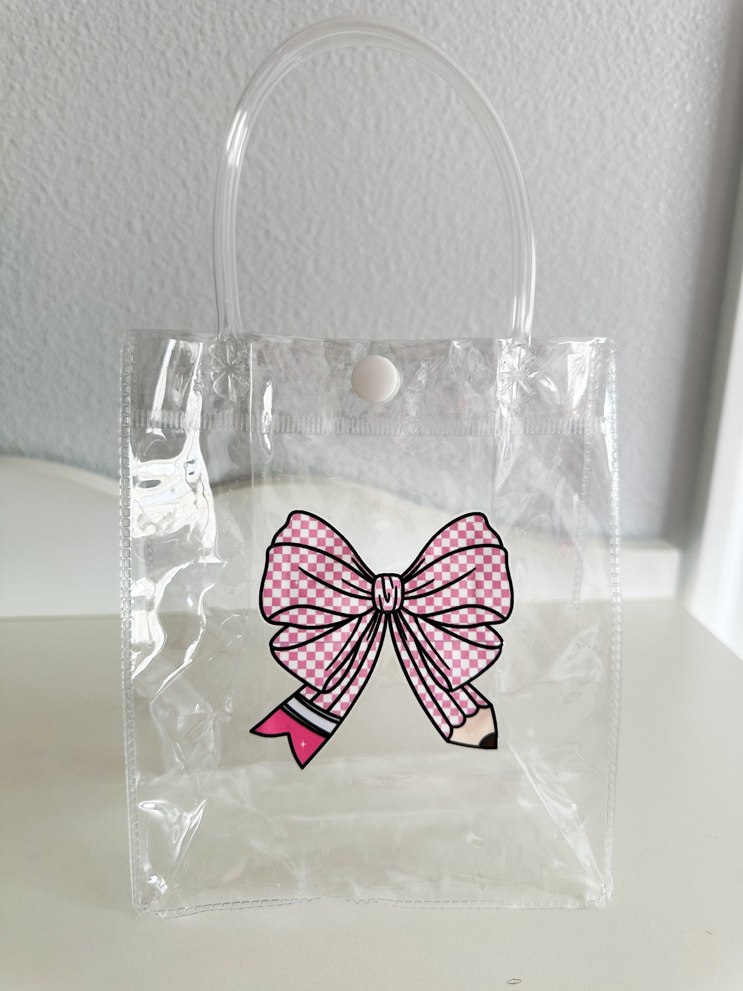 Teacher clear bags