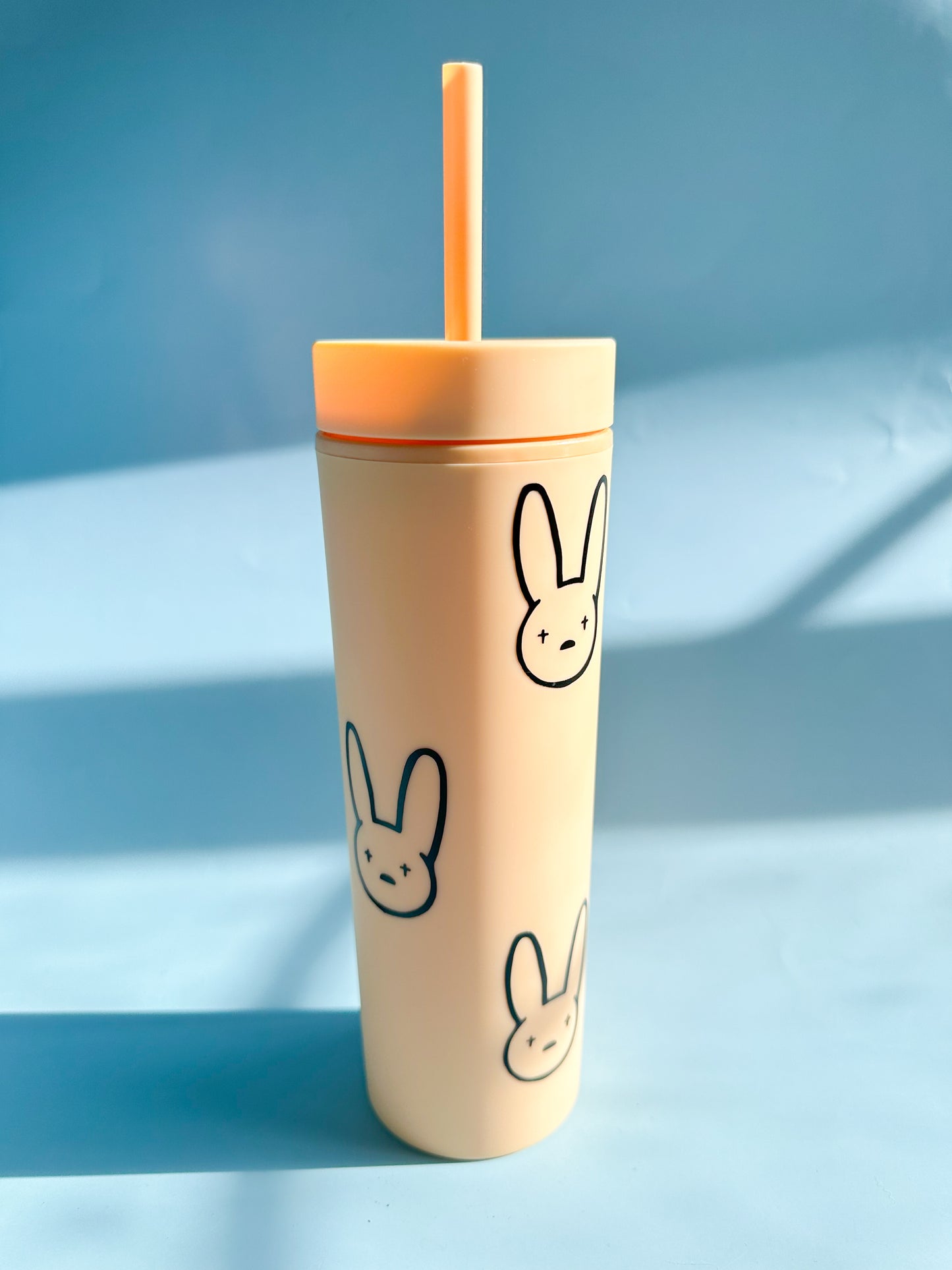 Bad bunny skinny tumbler